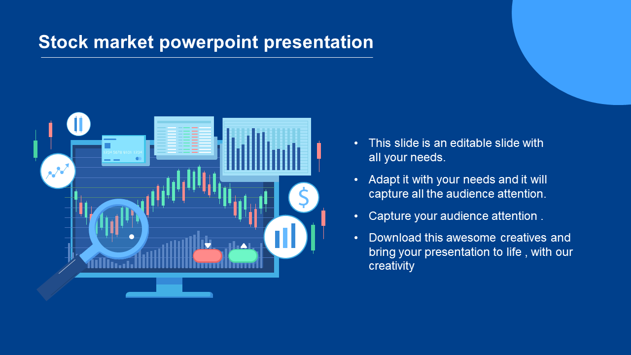 stock market powerpoint presentation template